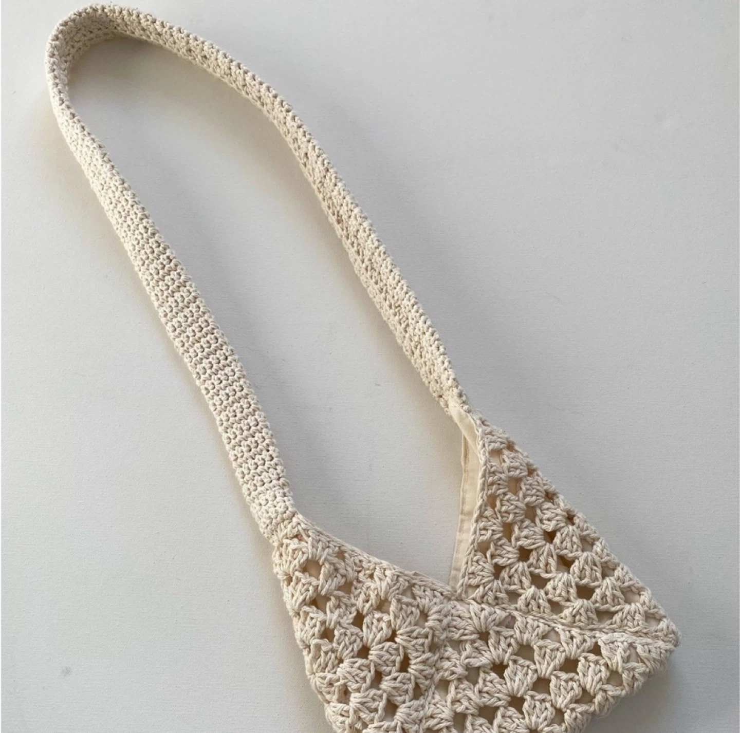 Handmade Crochet Shoulder Bag - photo 3
