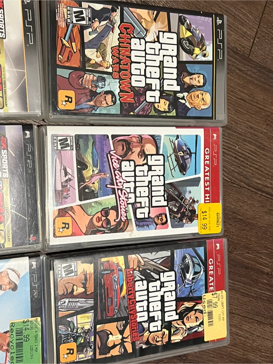 PSP Games: Grand Theft Auto, Sonic Rivals, NBA 2K