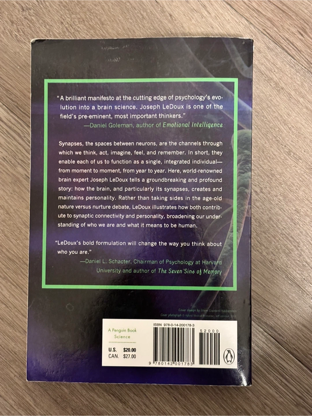 Synaptic Self by Joseph LeDoux - photo 2