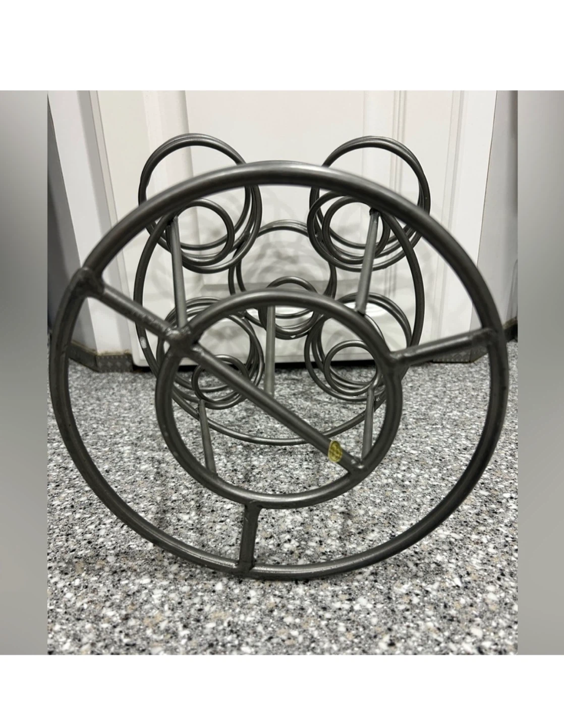 Metal Wine Rack, 6 Bottle Capacity - photo 2