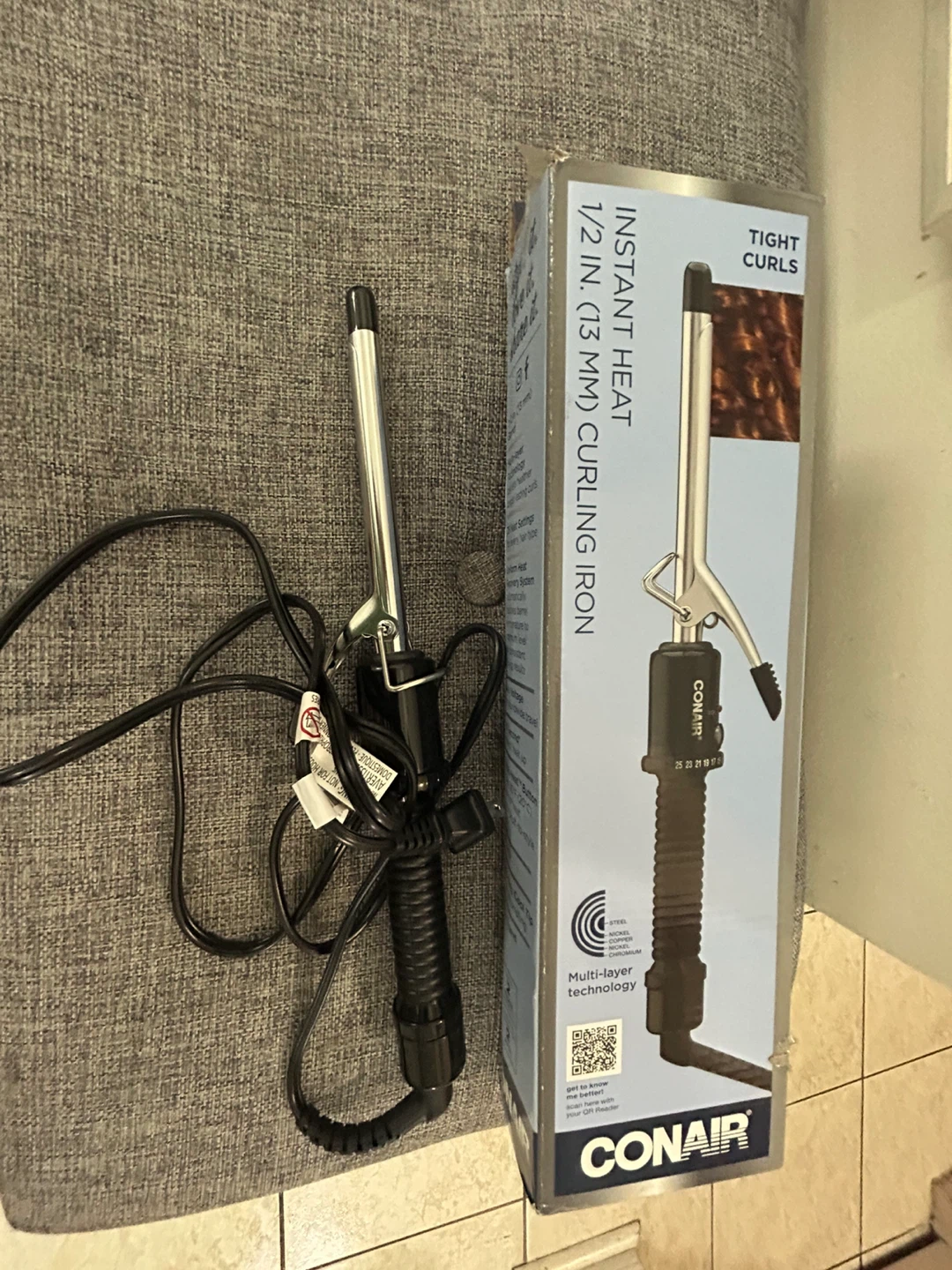 Conair 1/2 inch Curling Iron - Tight Curls