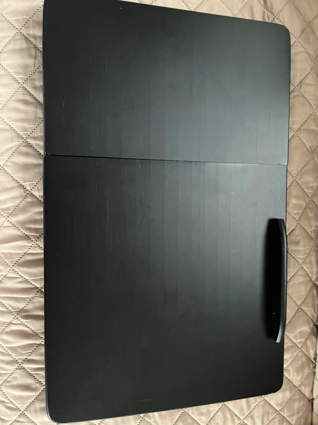 Black Adjustable Laptop Bed Desk - photo 2