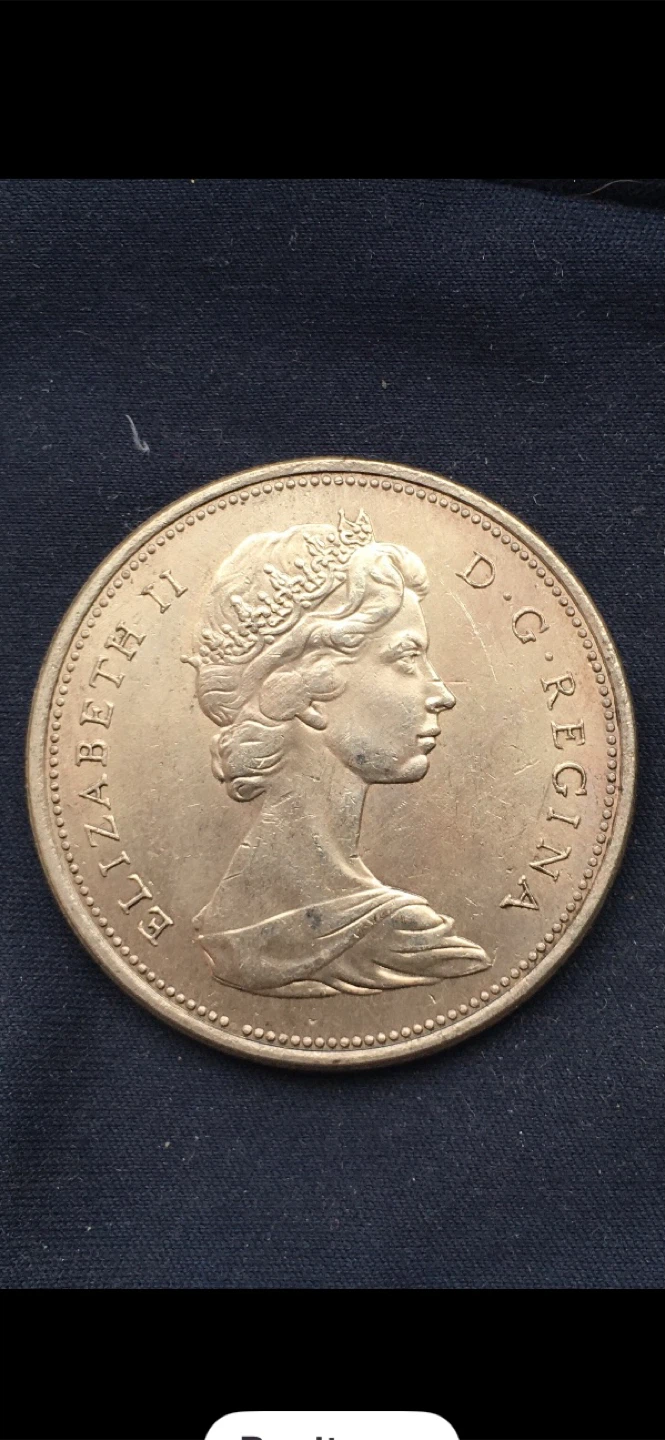 1967 Canada Dollar Coin - photo 2