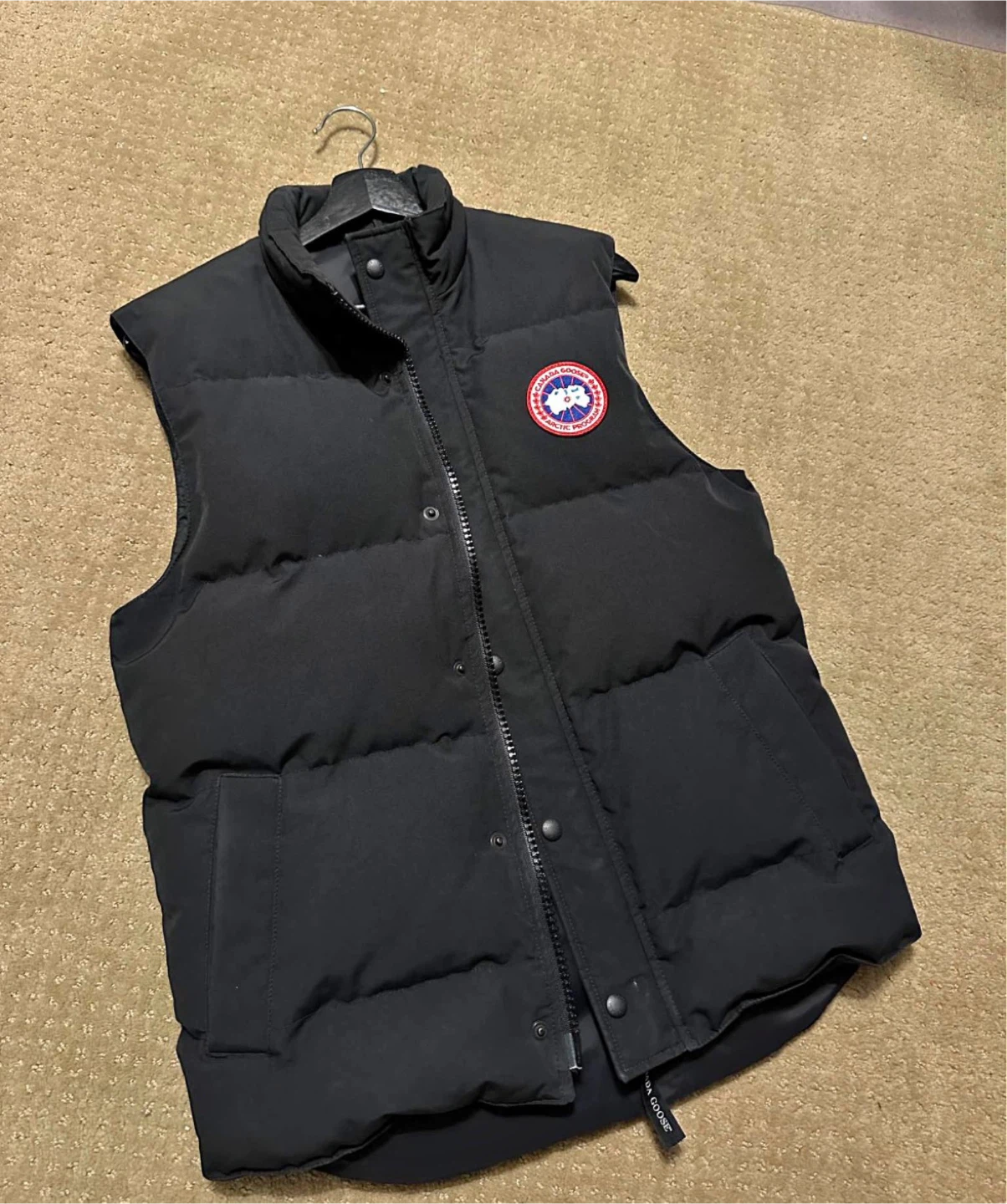 Canada Goose Black Down Vest