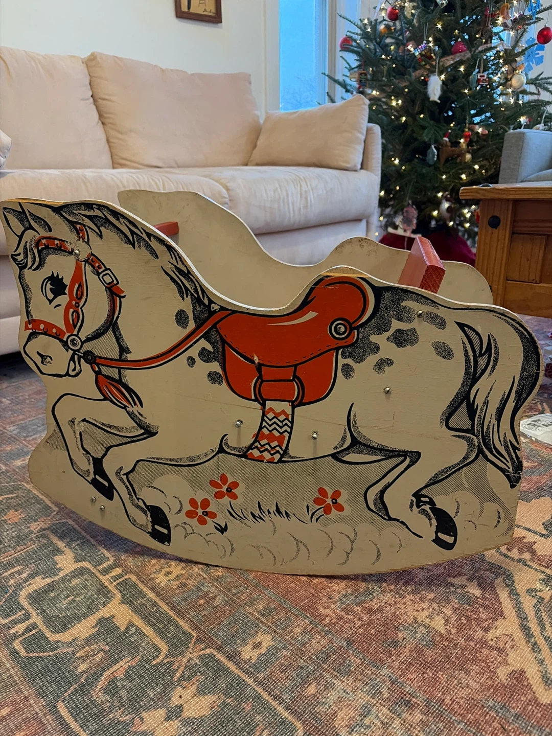 Vintage Rocking Horse - photo 2