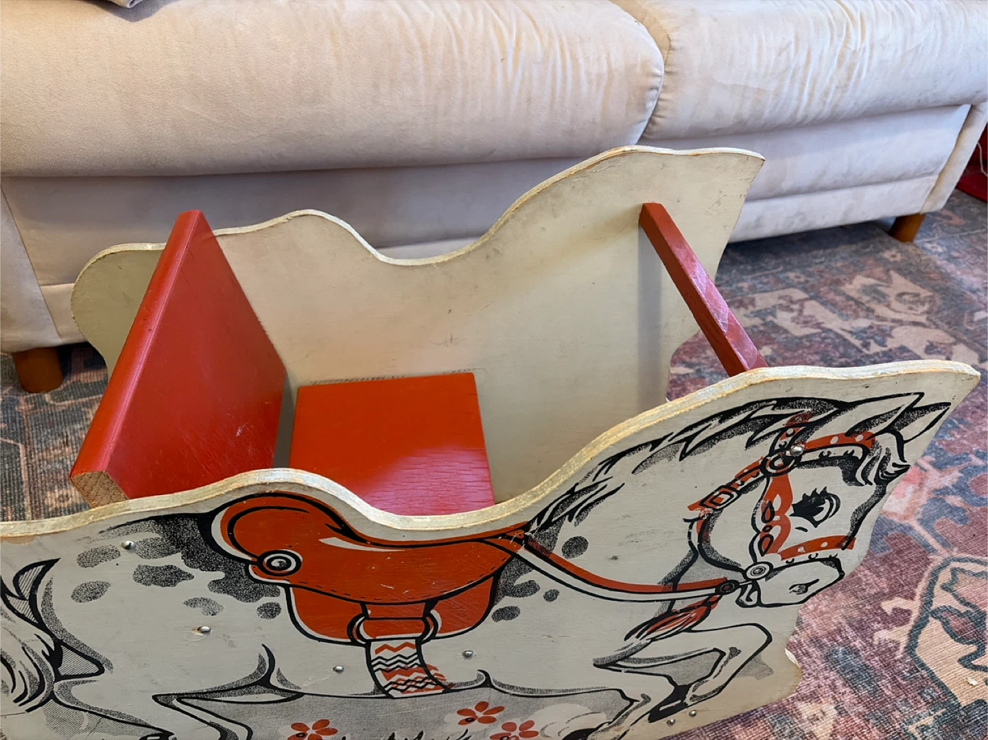 Vintage Rocking Horse - photo 4