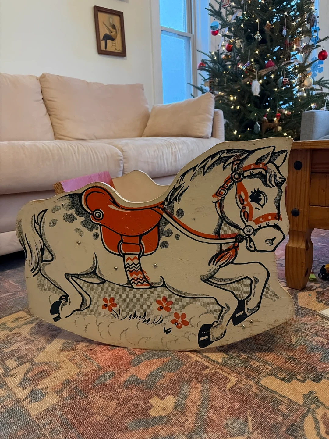 Vintage Rocking Horse