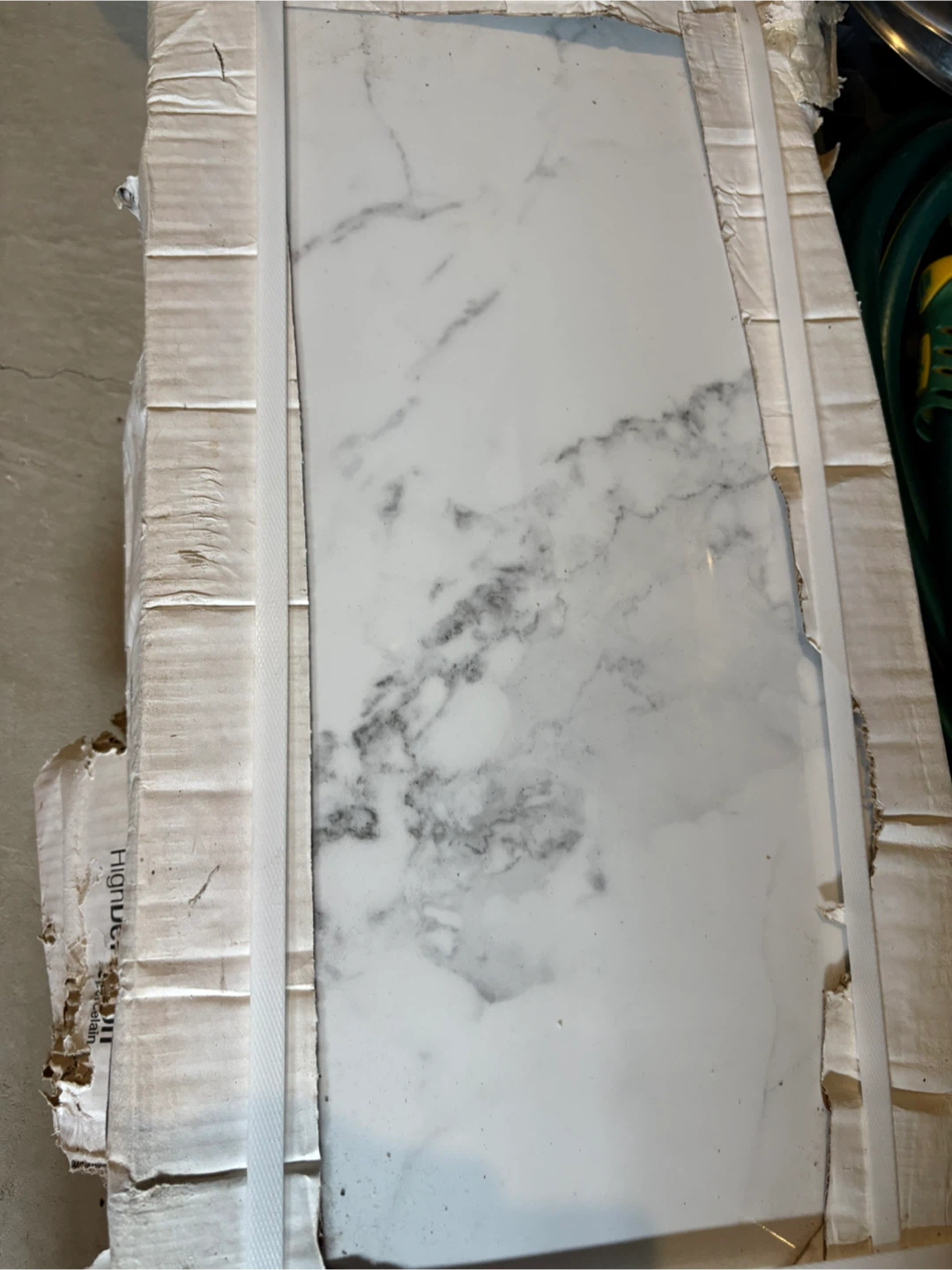 Marble Look Porcelain Tile - New