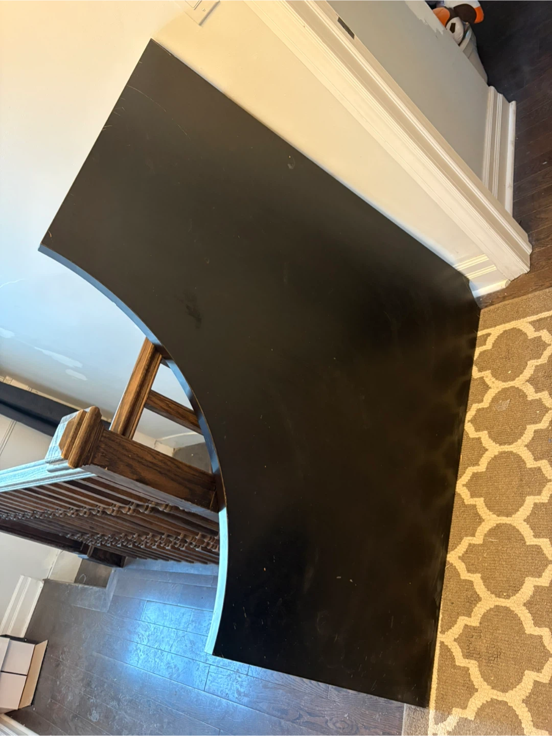IKEA ADILS Table Leg & Black Table Top - photo 2