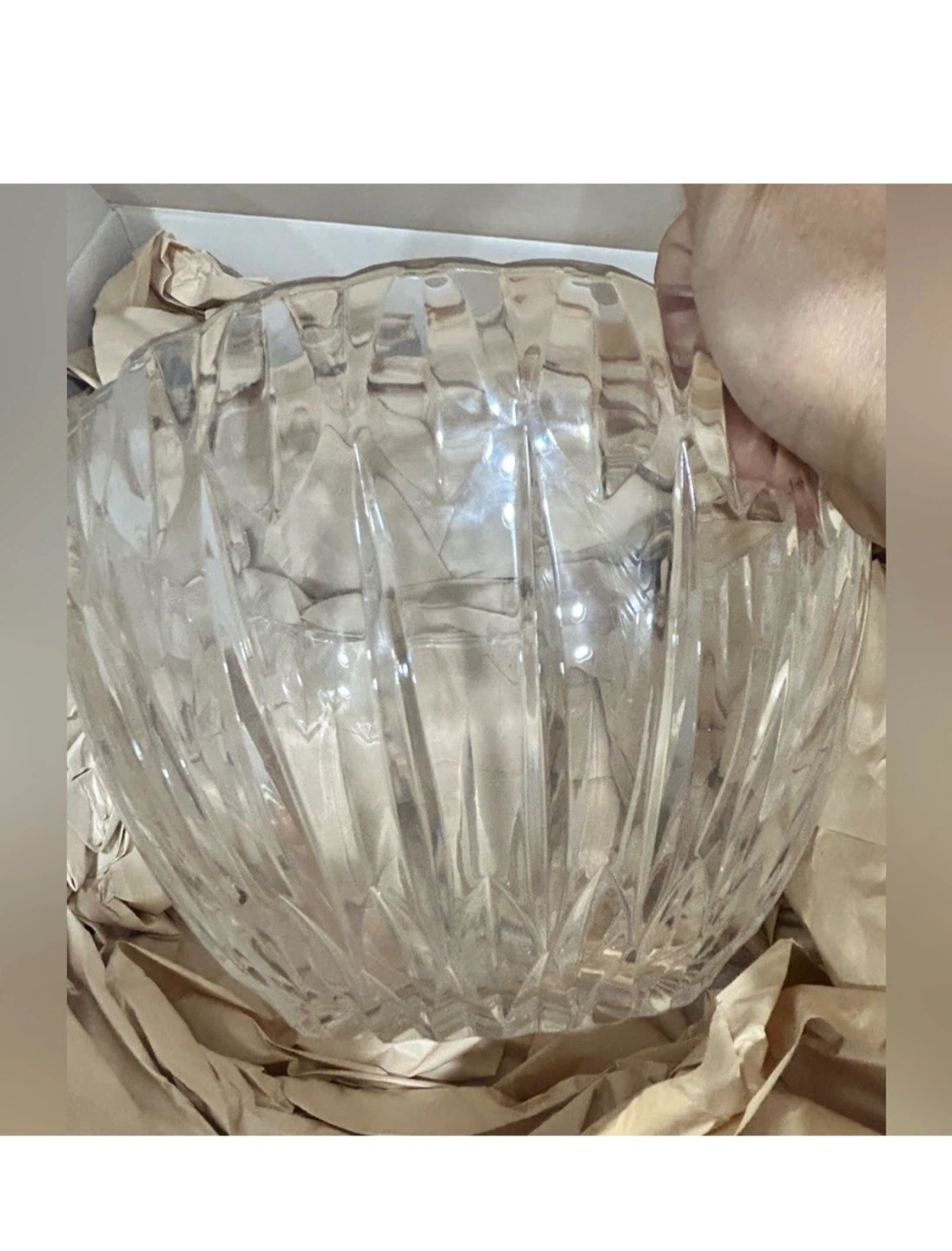 Gorham Hand Cut Crystal Bowl 🧡 - photo 4