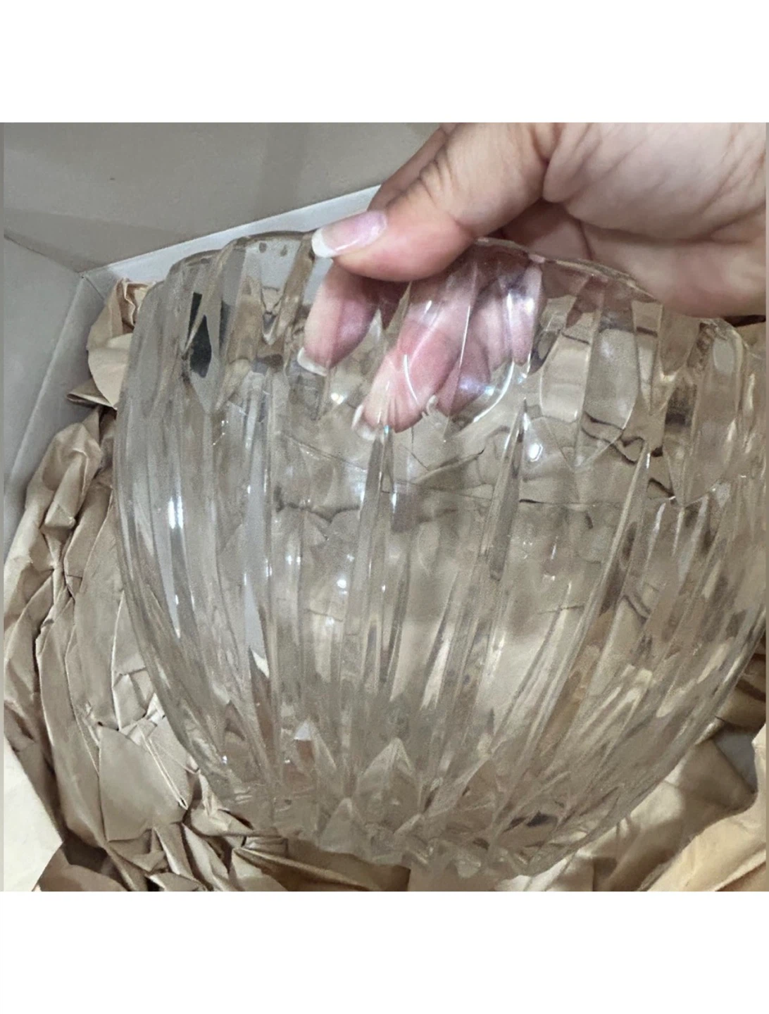 Gorham Hand Cut Crystal Bowl 🧡 - photo 5