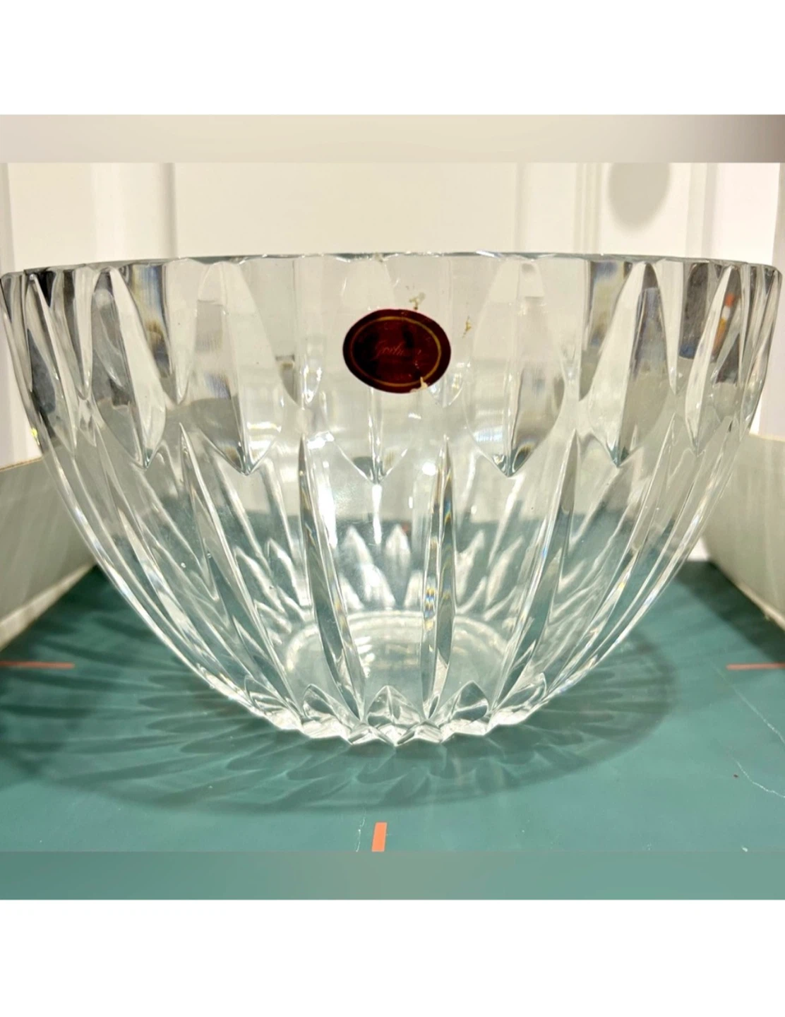 Gorham Hand Cut Crystal Bowl 🧡