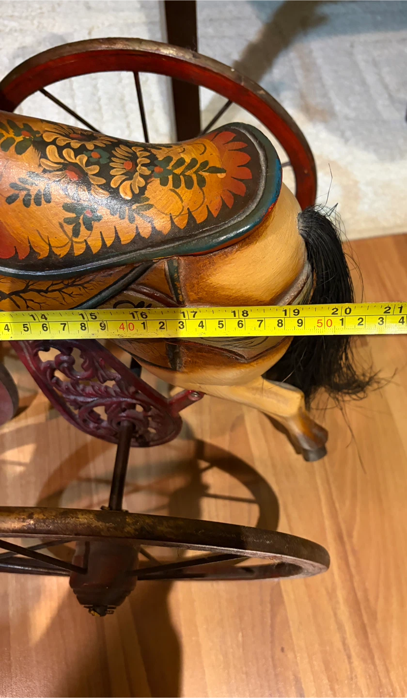 Vintage Horse Tricycle - photo 3