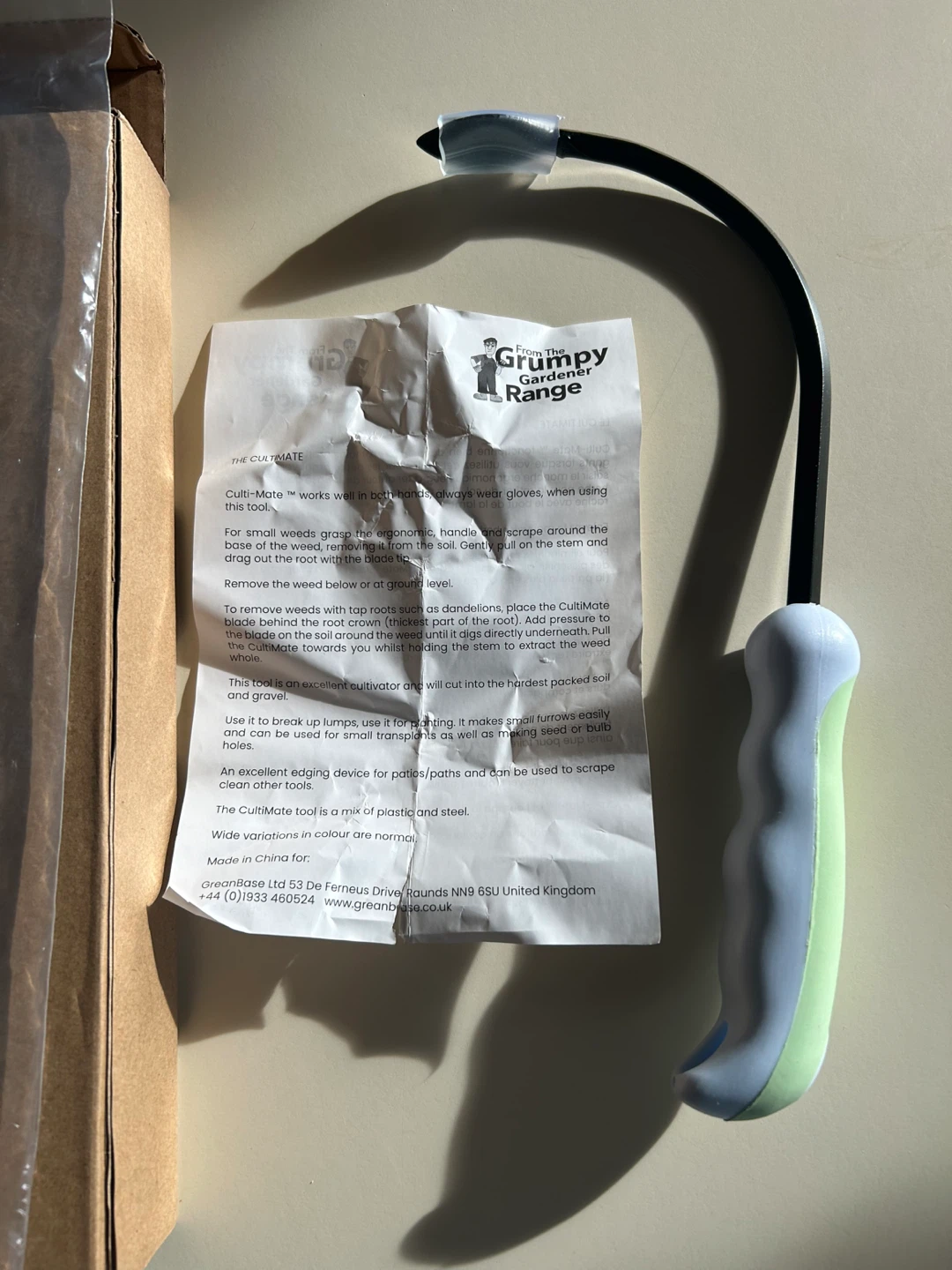 NEW! The Grumpy Gardener Range CultiMate Tool