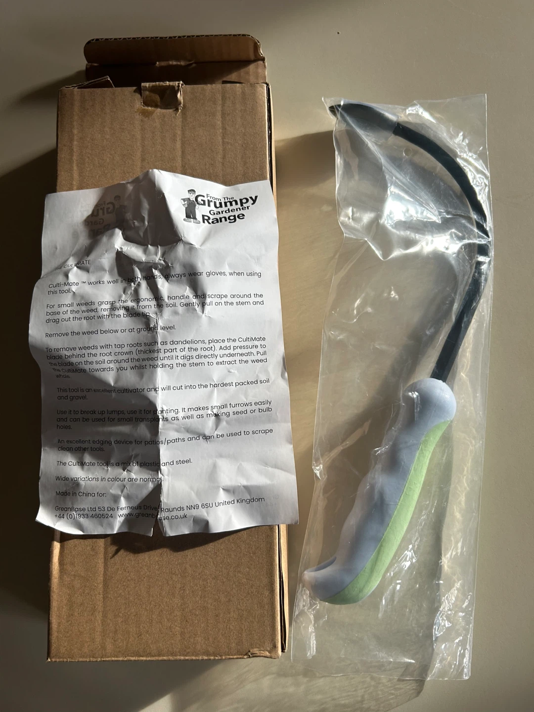 NEW! The Grumpy Gardener Range CultiMate Tool - photo 2