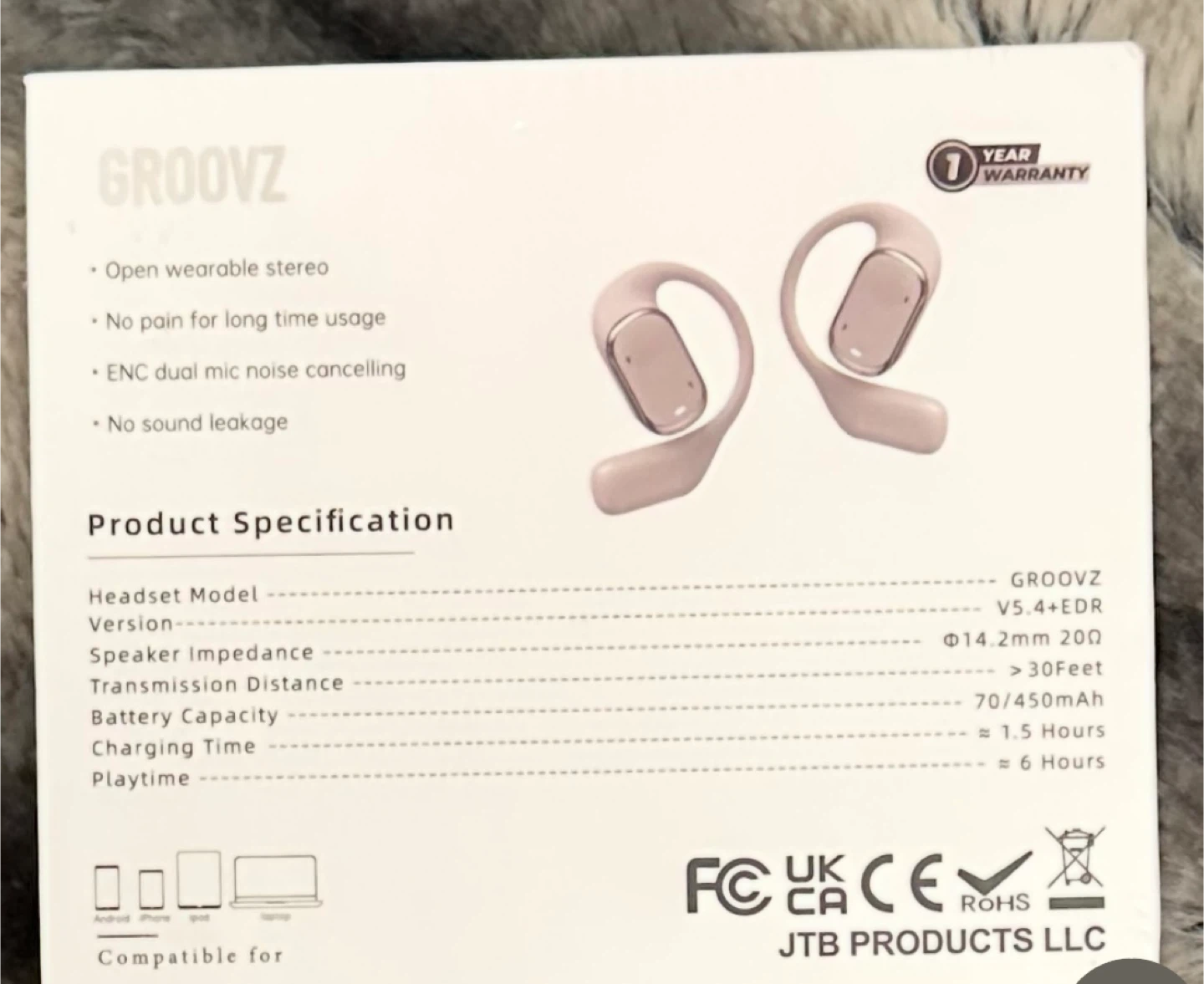 $10-NEW- Bluetooth wireless Ear Headphones - photo 2
