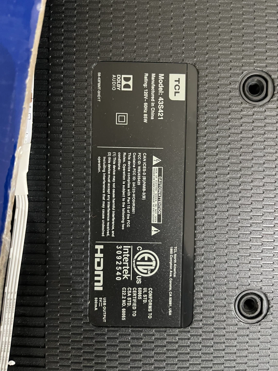 TCL TV Roku 43 inch - photo 4