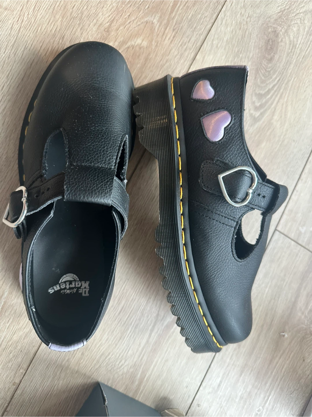 Dr. Martens limited edition Polley Heart Mary Janes - photo 3