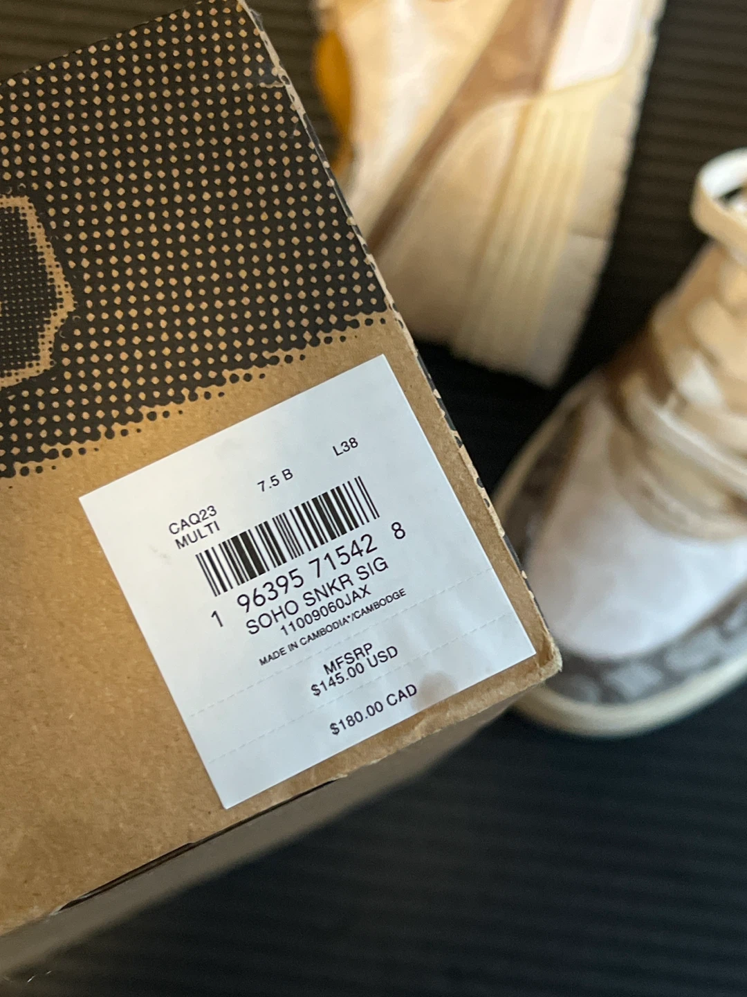 Coach SOHO SNKR SIG Shoes - Size 7.5 - photo 3