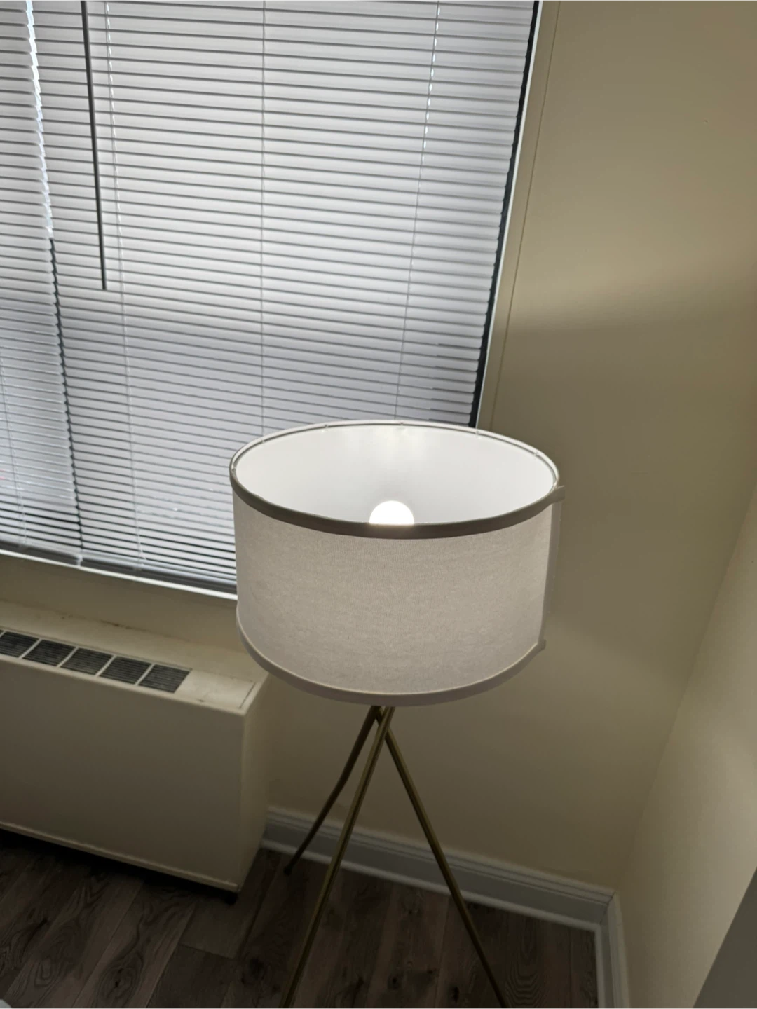 Gold Tripod Floor Lamp - photo 2
