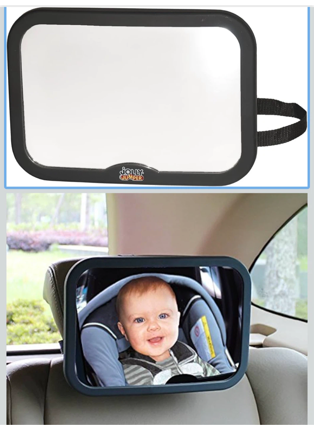 Jolly Jumper Baby Car Mirror