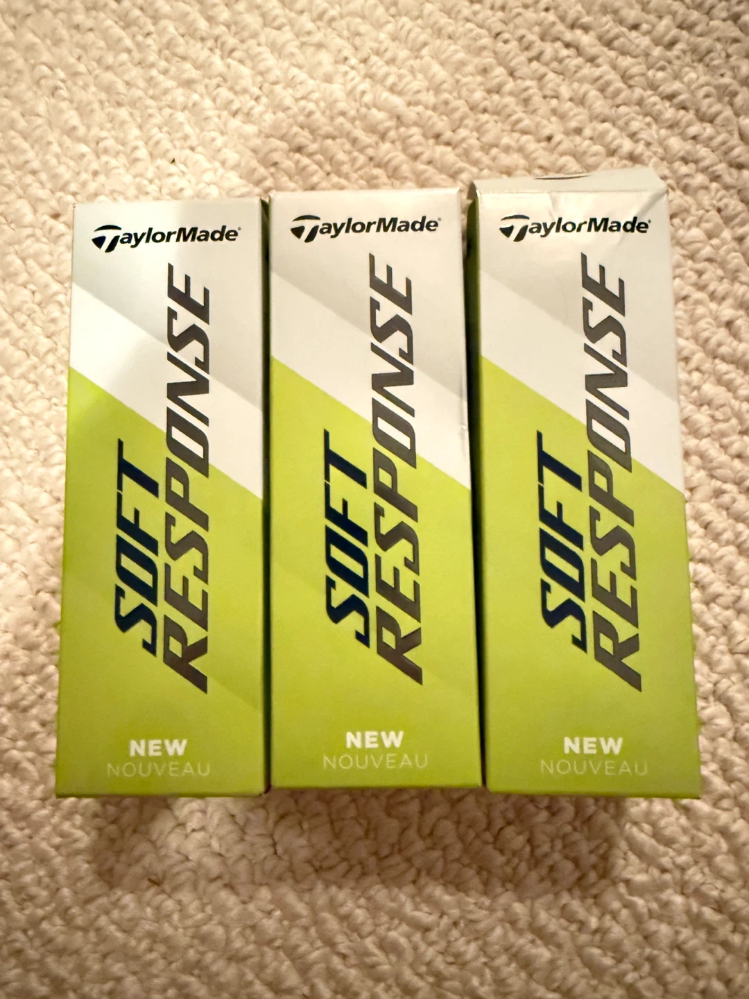 New TaylorMade Soft Response Golf Balls