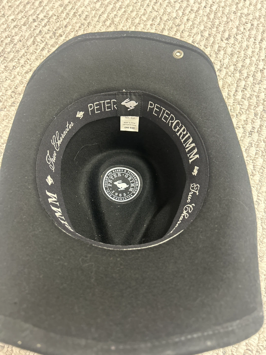 Peter Grimm Black Cowboy Hat - photo 3