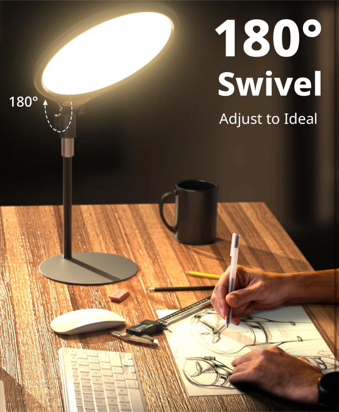 LED Desk Lamp with Adjustable Brightness - photo 4