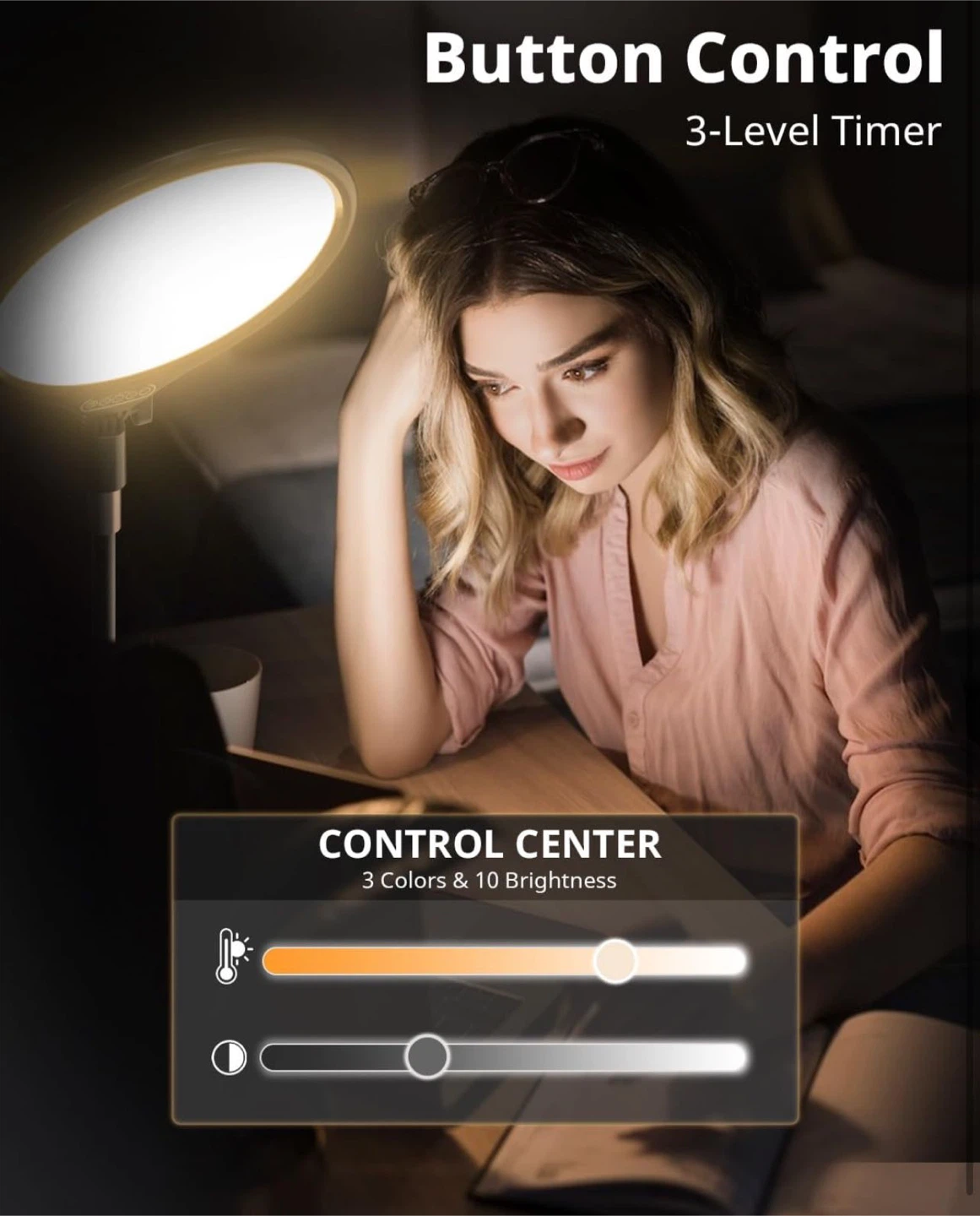 LED Desk Lamp with Adjustable Brightness - photo 3