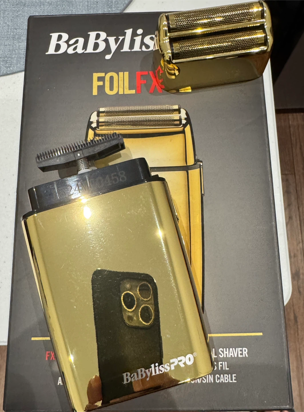 BabylissPRO FoilFX02 Cordless Metal Double Foil Shaver