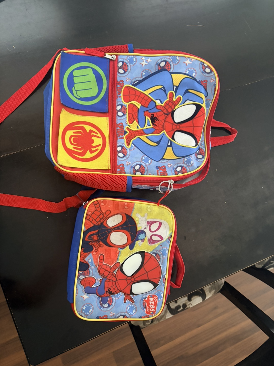 Spiderman Backpack & Lunch Bag Set