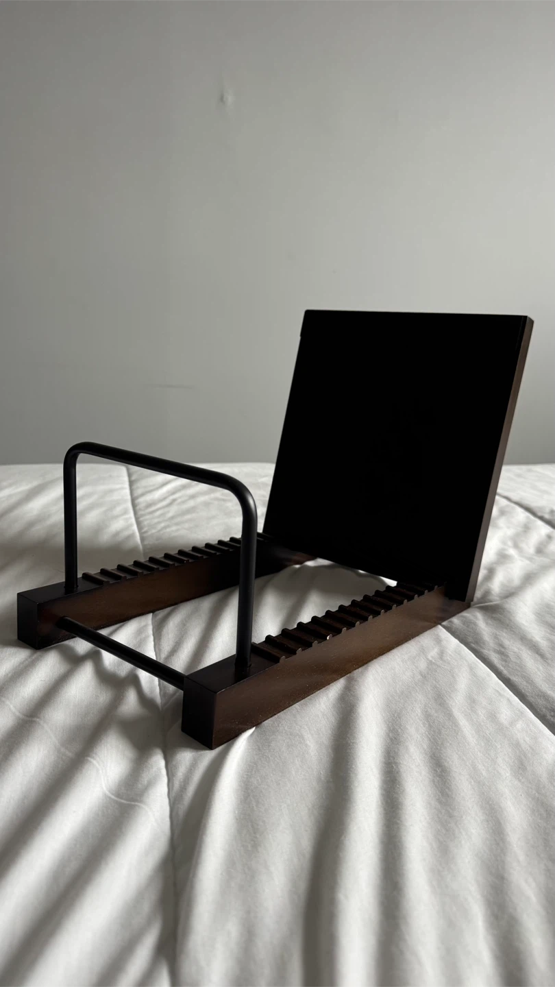 Wooden Vinyl Record Holder - photo 4