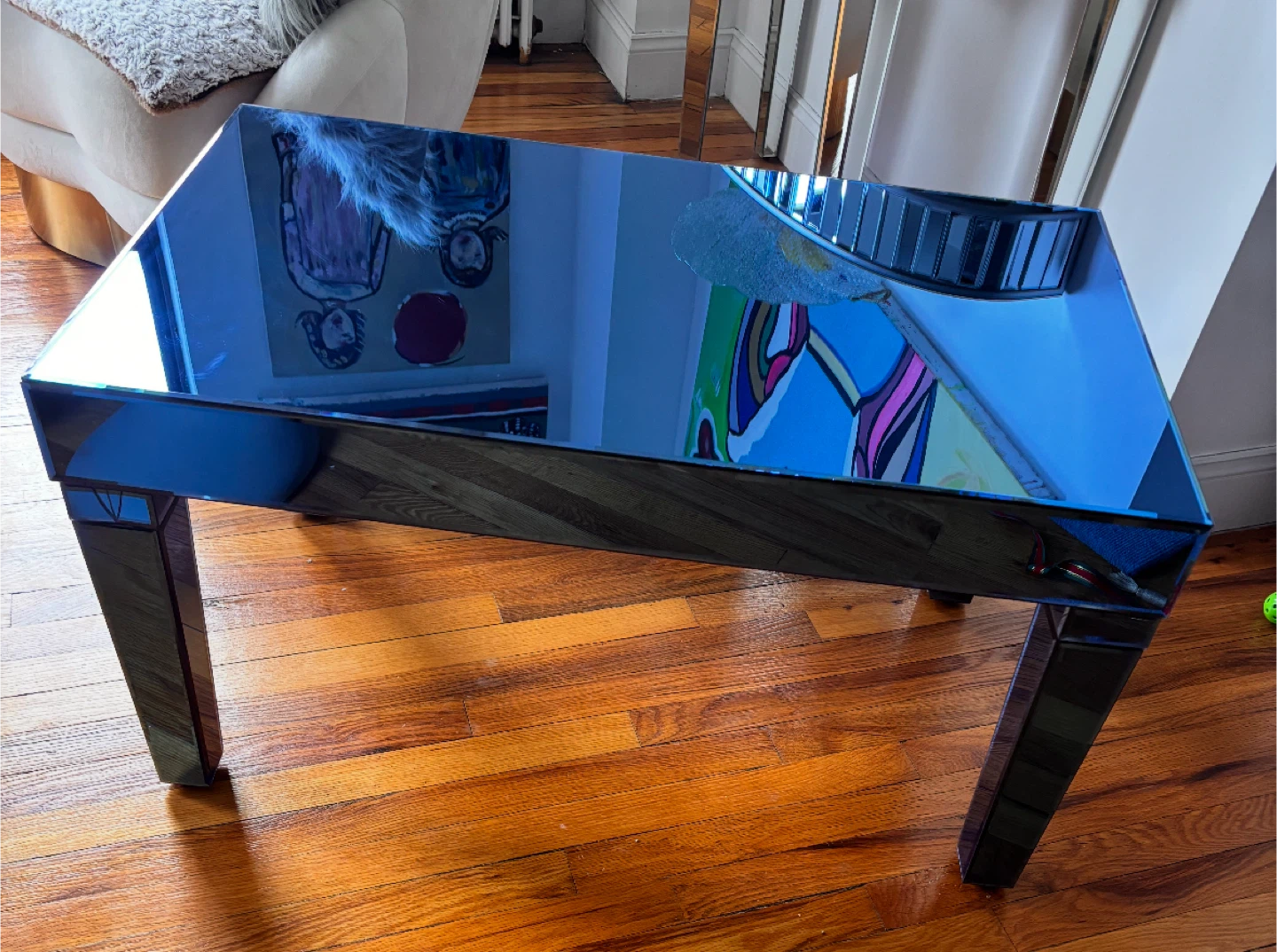 Mirrored Coffee Table