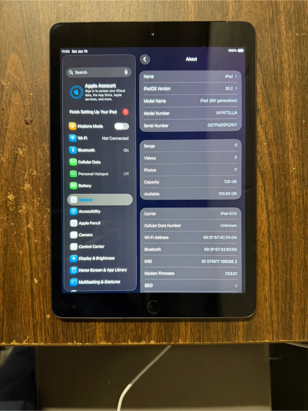 Apple iPad 8th Gen