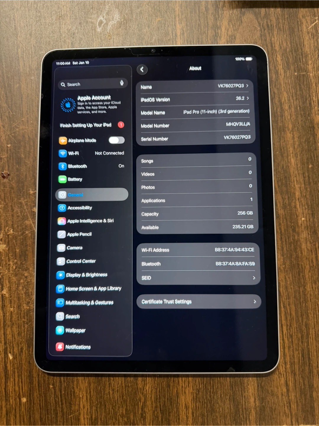iPad Pro 11-inch  3rd Gen