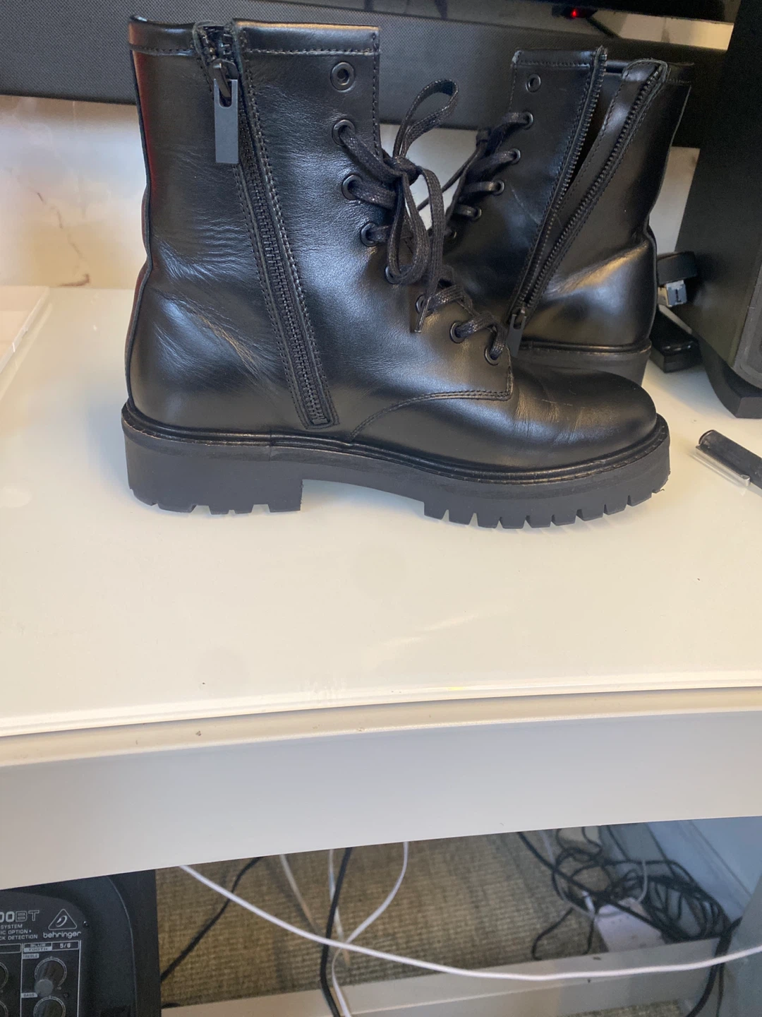 Thursday everyday Womens combat boot side8 - photo 2