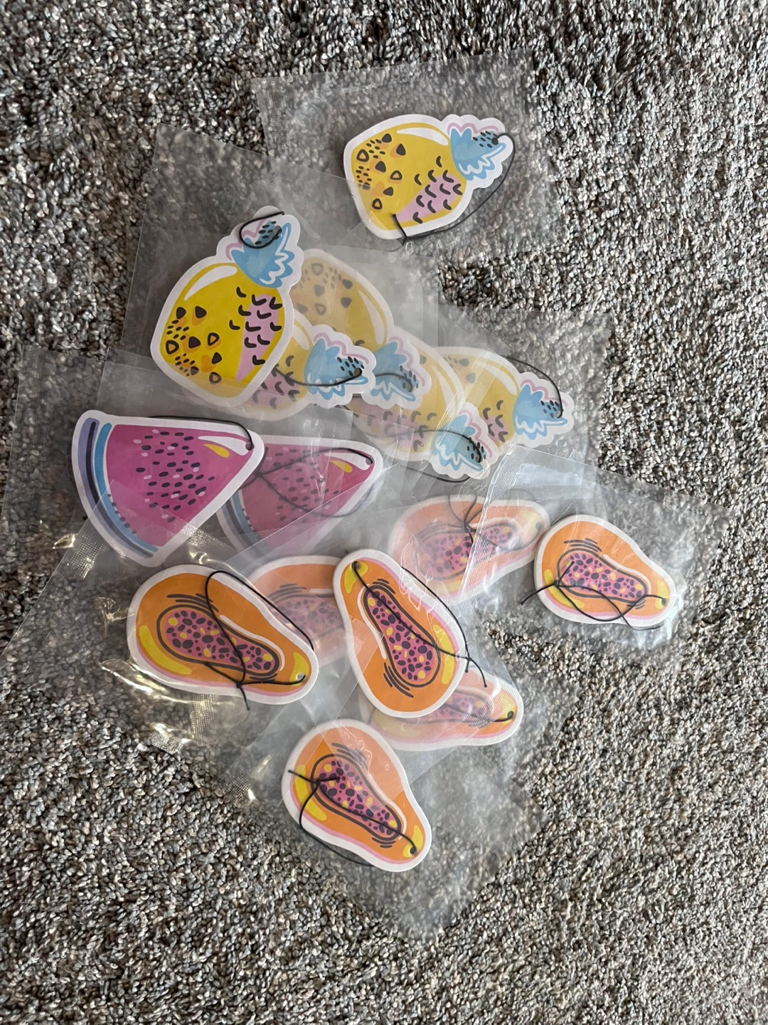 20pack mix Cute Fruit air freshener