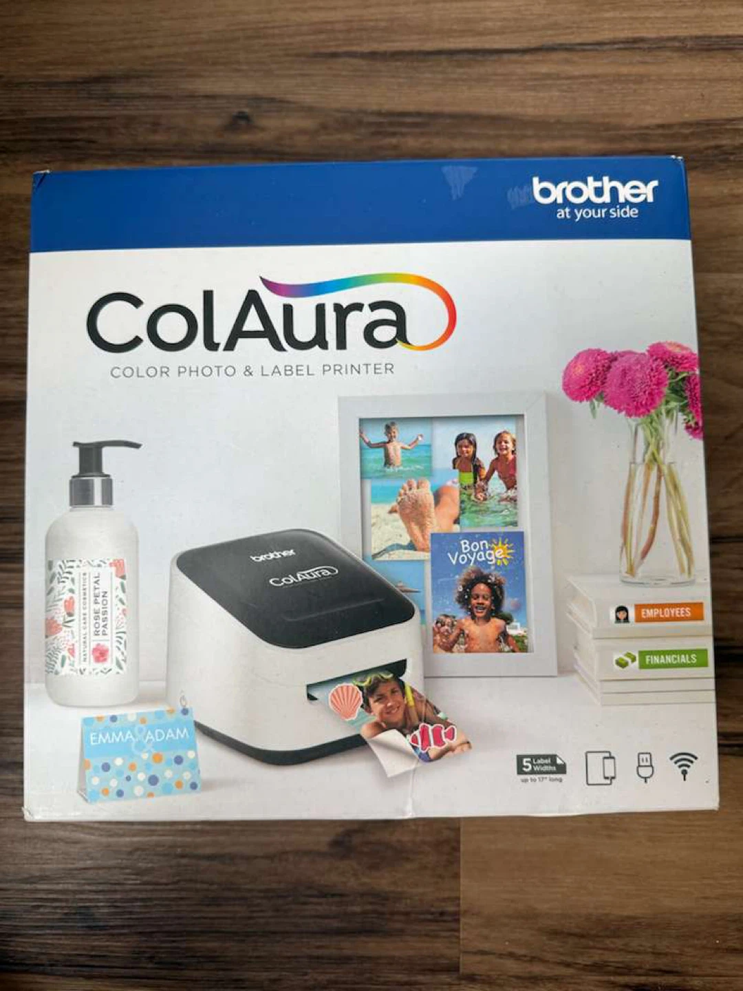 Brother ColAura Color Photo & Label Printer - photo 2