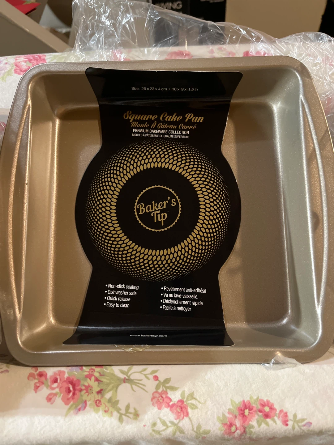 Baker's Tip Square Cake Pan - NEW - photo 2