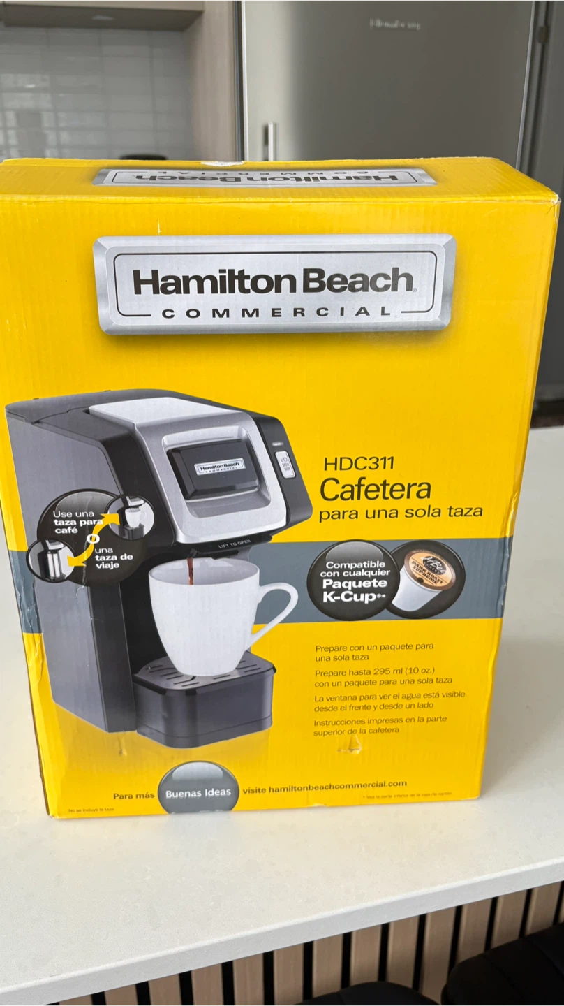 Hamilton Beach HDC311 Single-Serve Coffee Maker - New in Box! - photo 4