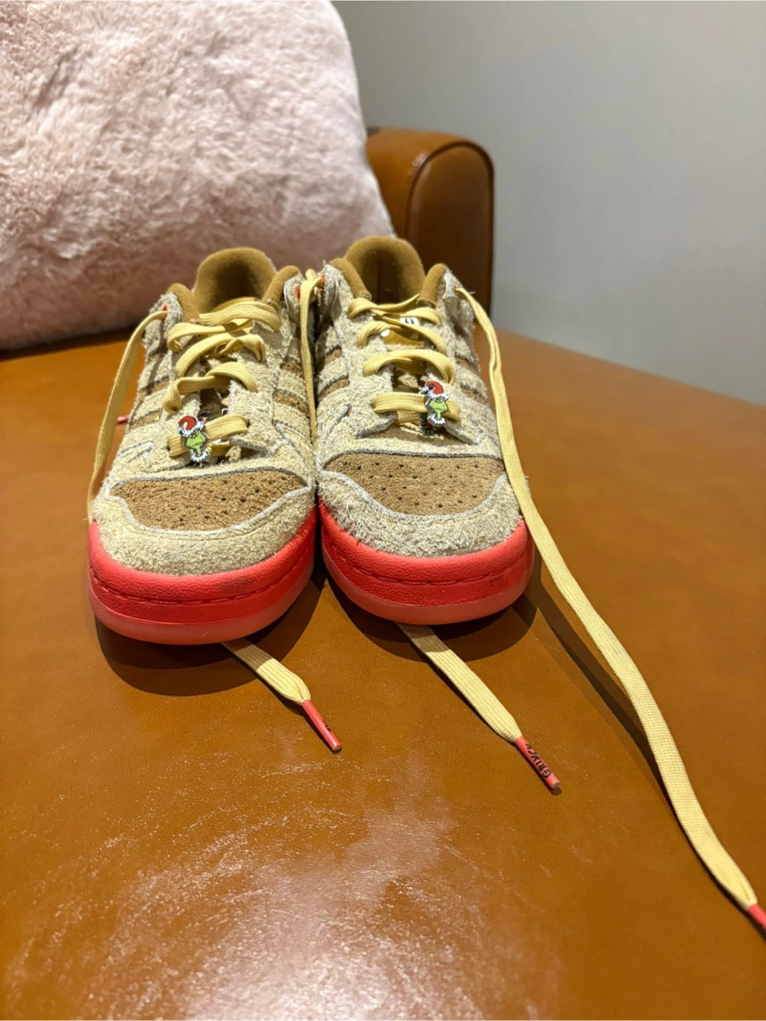 Adidas Forum Grinch Edition Low Teddy Bear Shoes - photo 2