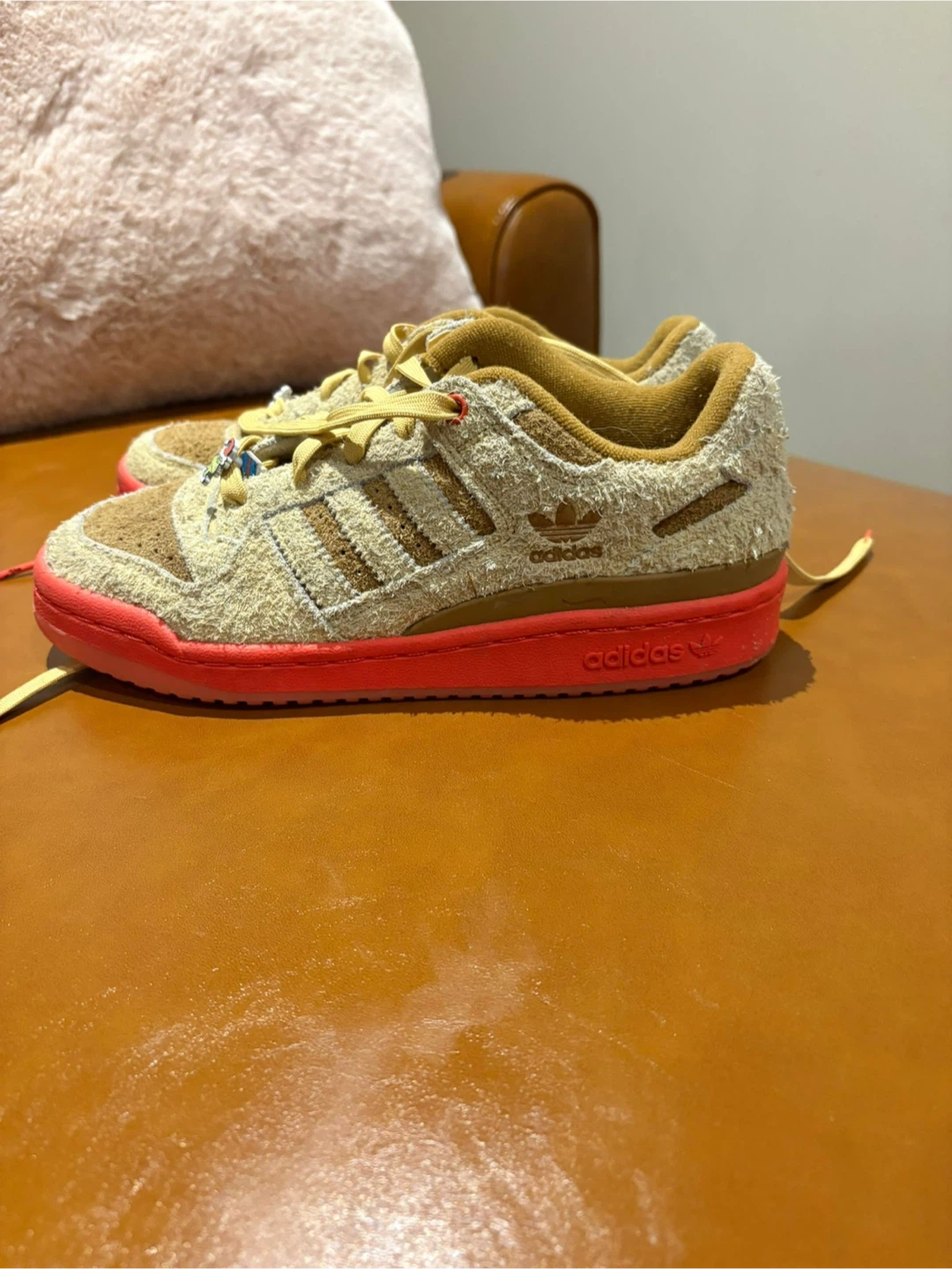 Adidas Forum Grinch Edition Low Teddy Bear Shoes