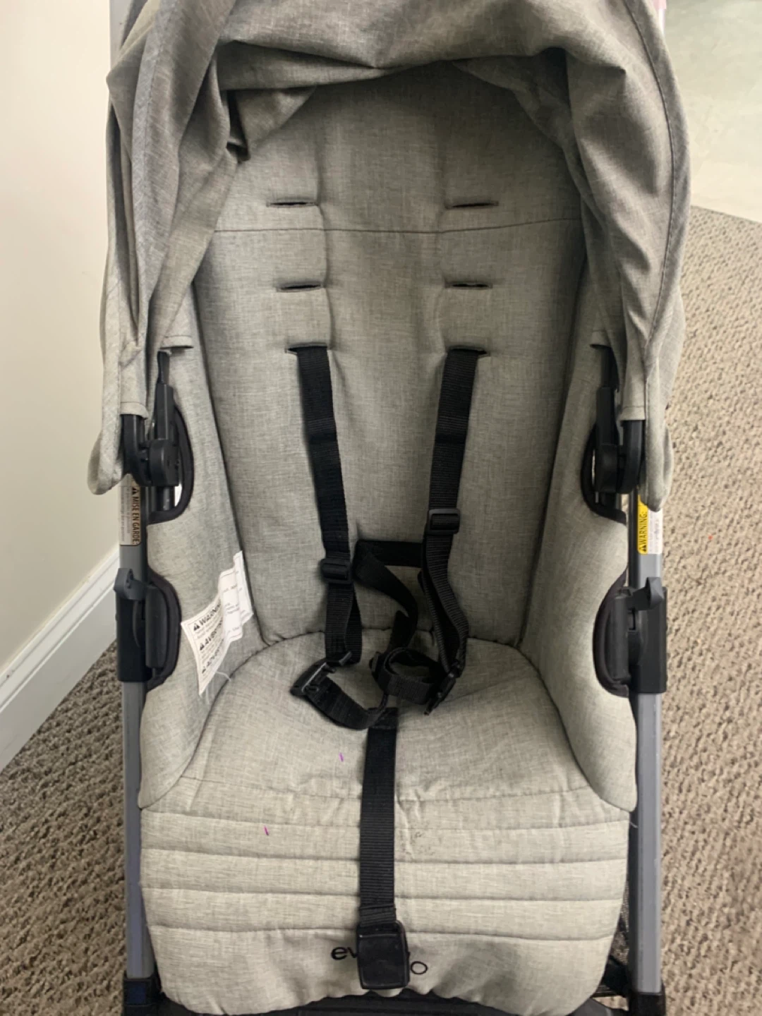 Stroller - Reversible - Evolur Lightweight Grey Baby Strollers - photo 5