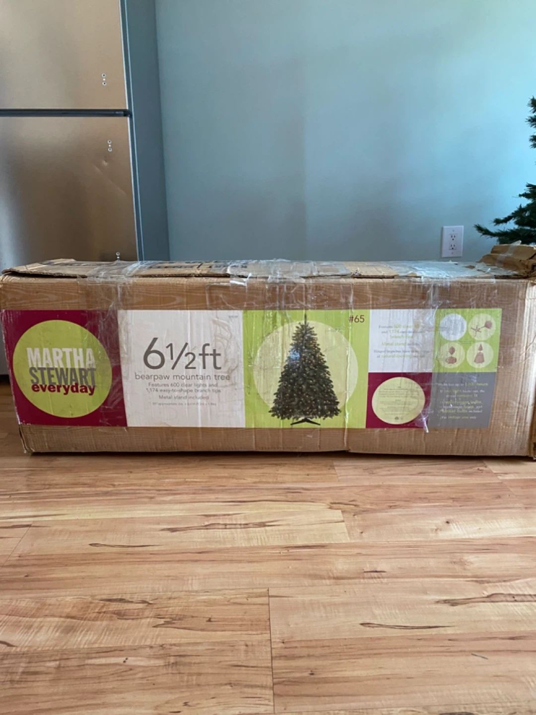 Martha Stewart 6 1/2 ft Bearpaw Mountain Tree