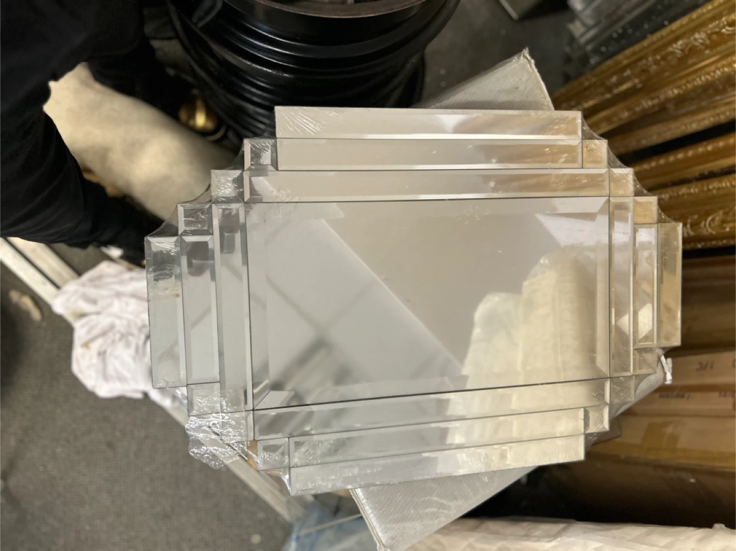 Framed Decorative Wall Mirror - photo 4