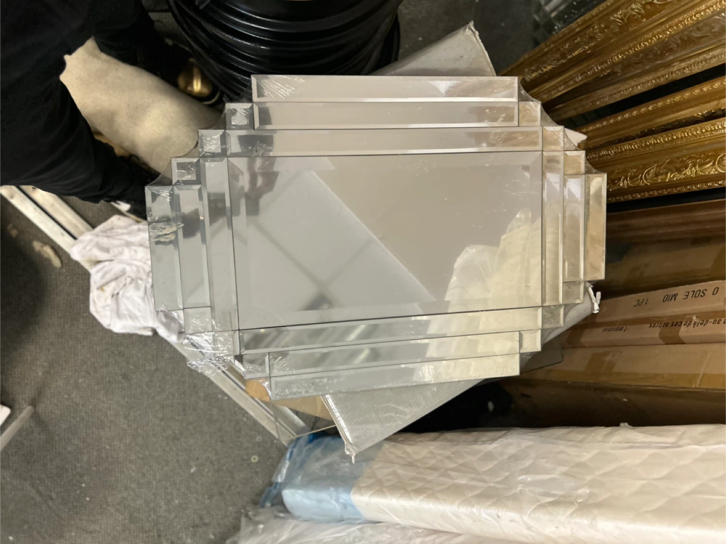 Framed Decorative Wall Mirror - photo 3