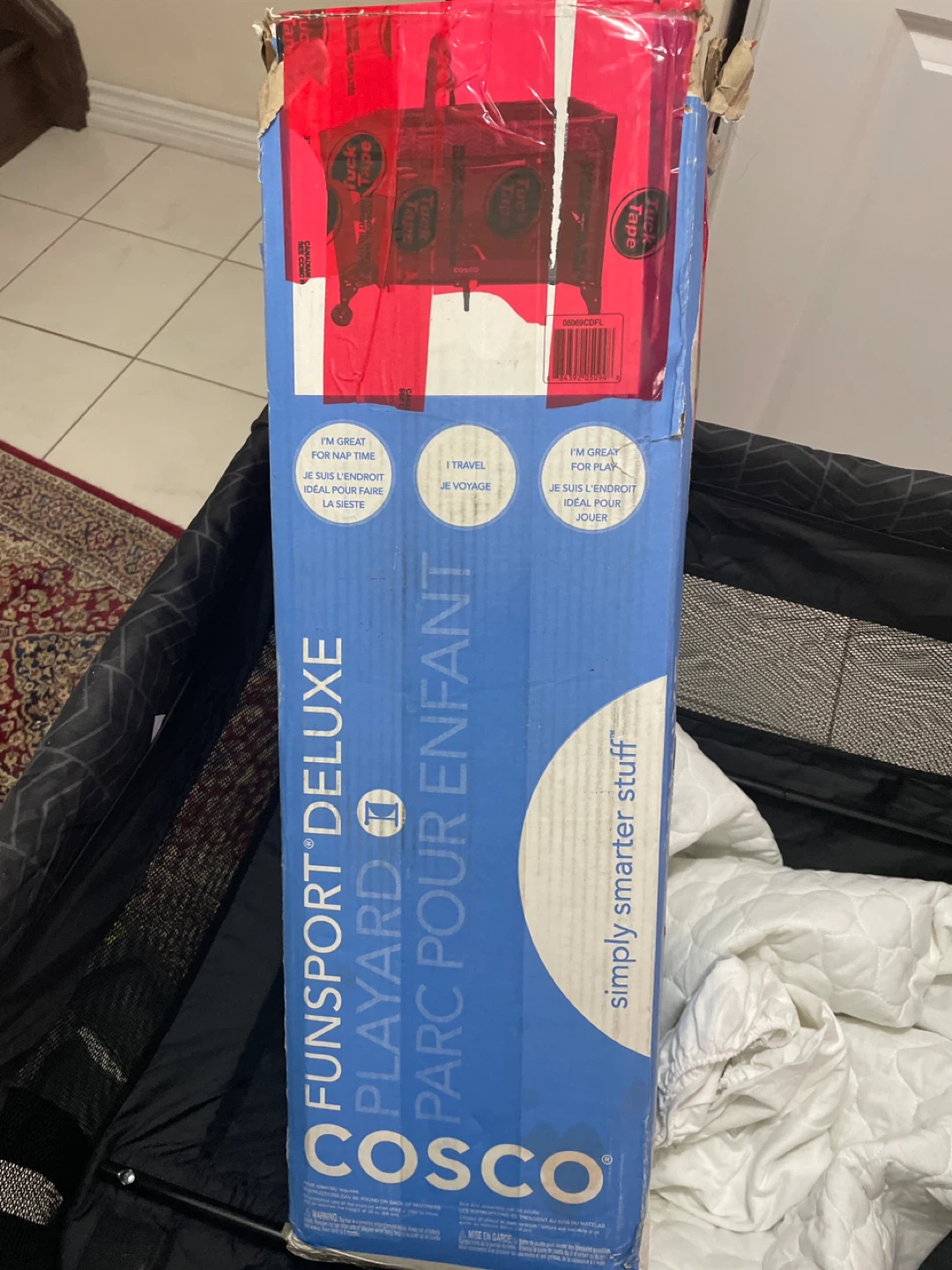 Cosco FunSport Deluxe Playard - Black - photo 4