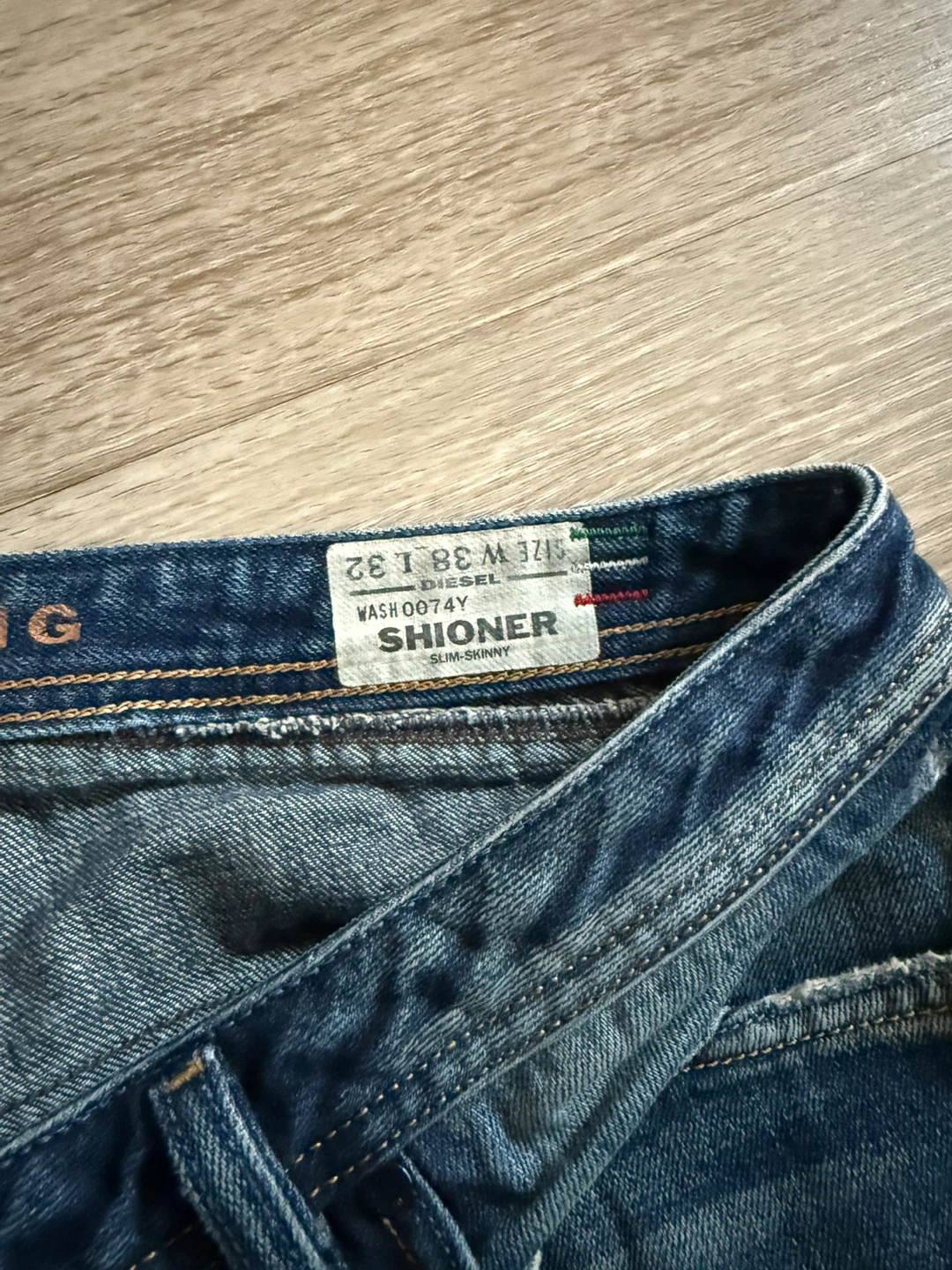 Diesel Shioner Slim-Skinny Jeans W38 L32 - photo 5