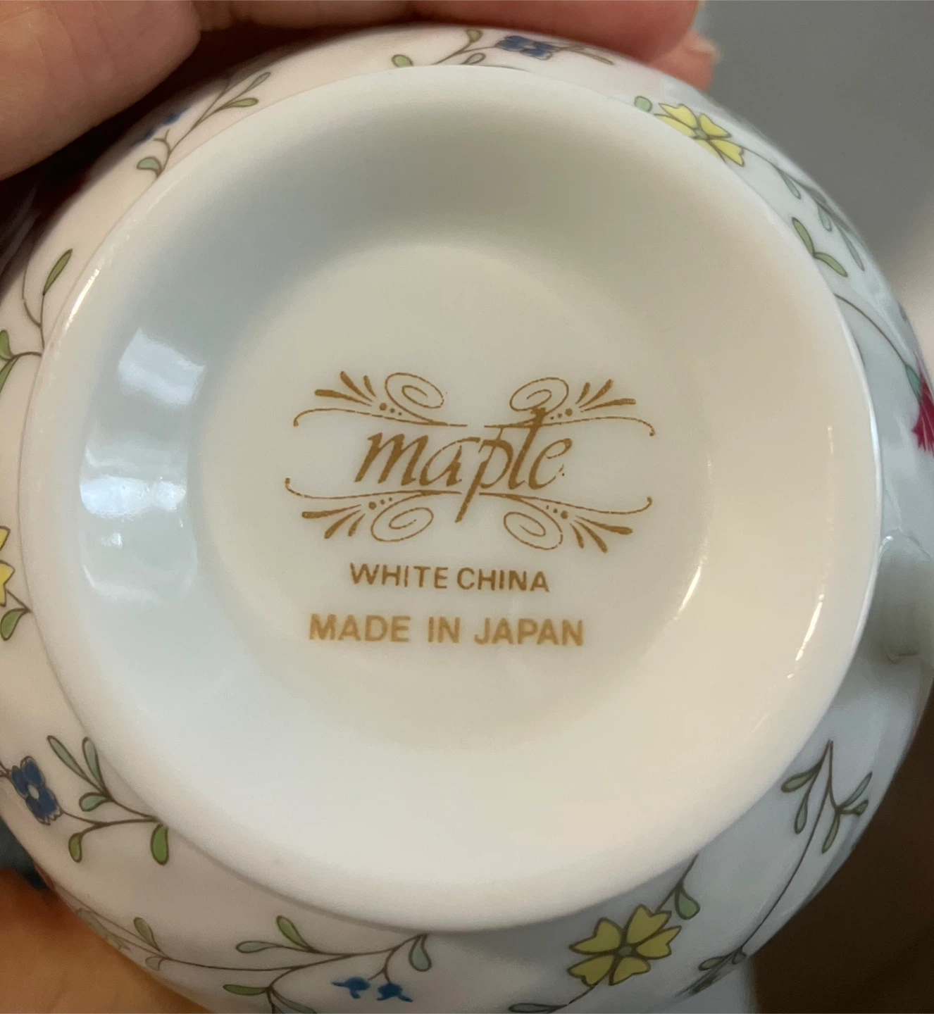 White China Tea Cup & Saucer Set - photo 5