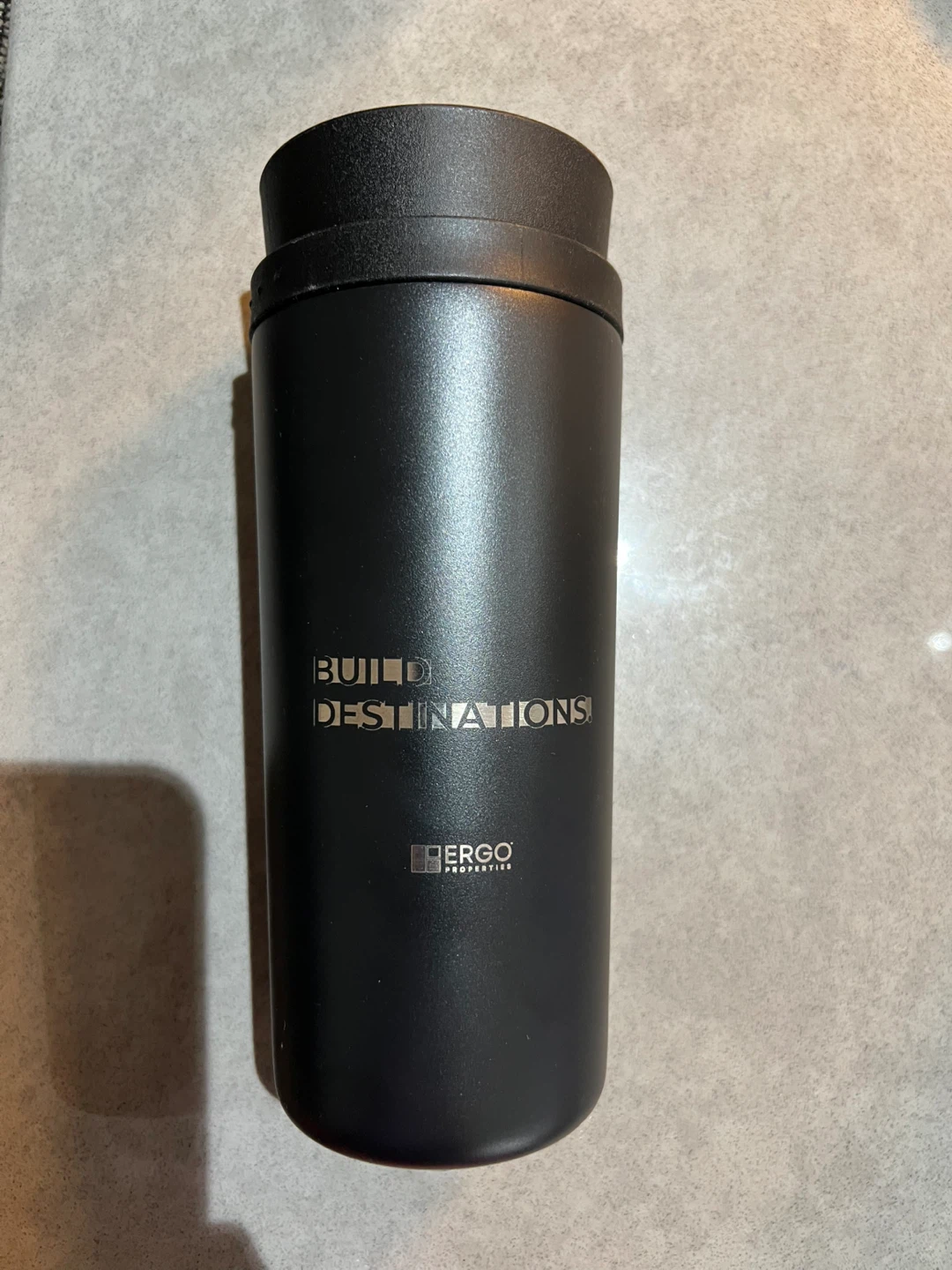 ERGO Performance Black Tumbler 17oz